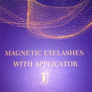 Magnetic eyelashes with applicator. Materials listed in the pictures above